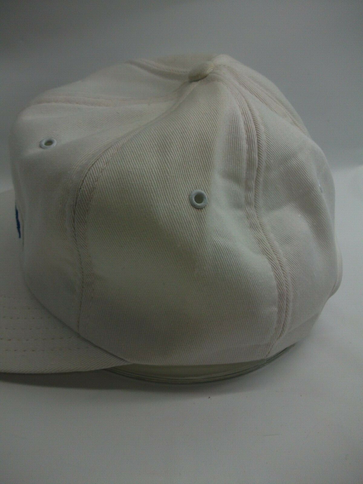 Master Feeds Patch Hat Vintage White Snapback Bas… - image 5