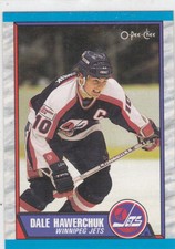 89/90 OPC...DALE HAWERCHUK...CARD # 122...JETS...FREE COMBINED SHIPPING