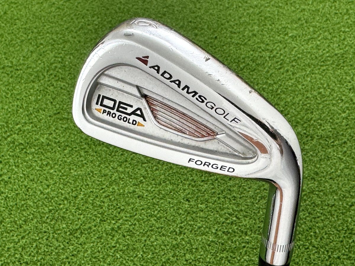 Adams Golf IDEA PRO GOLD Forged (6) IRON Right Steel Project X 6.0