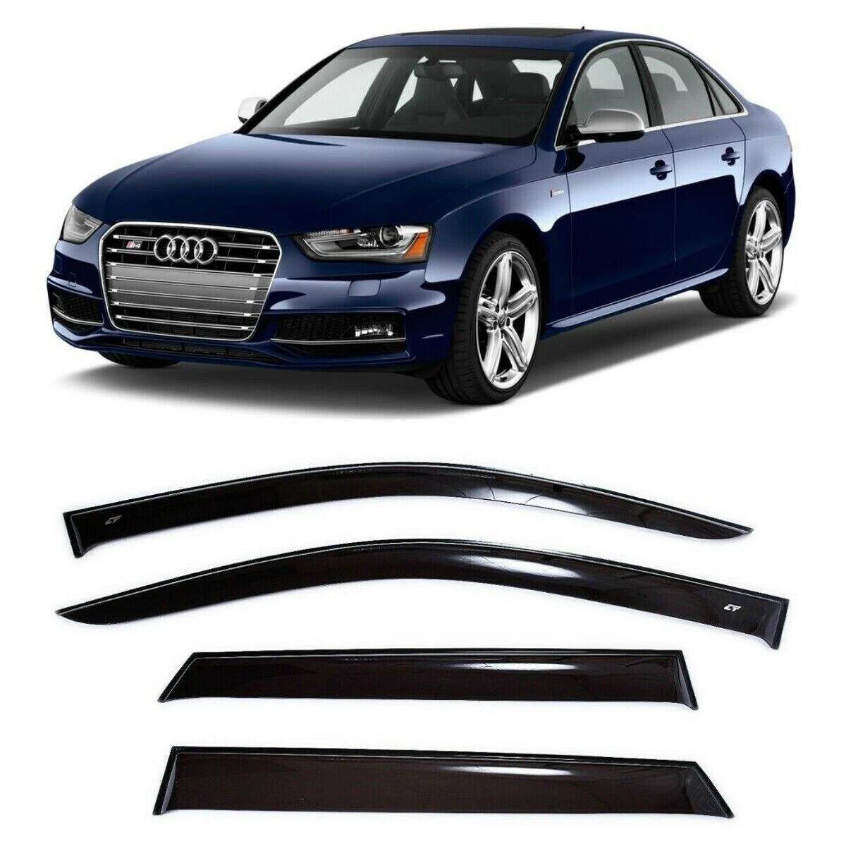 Audi a4 rain guards deals