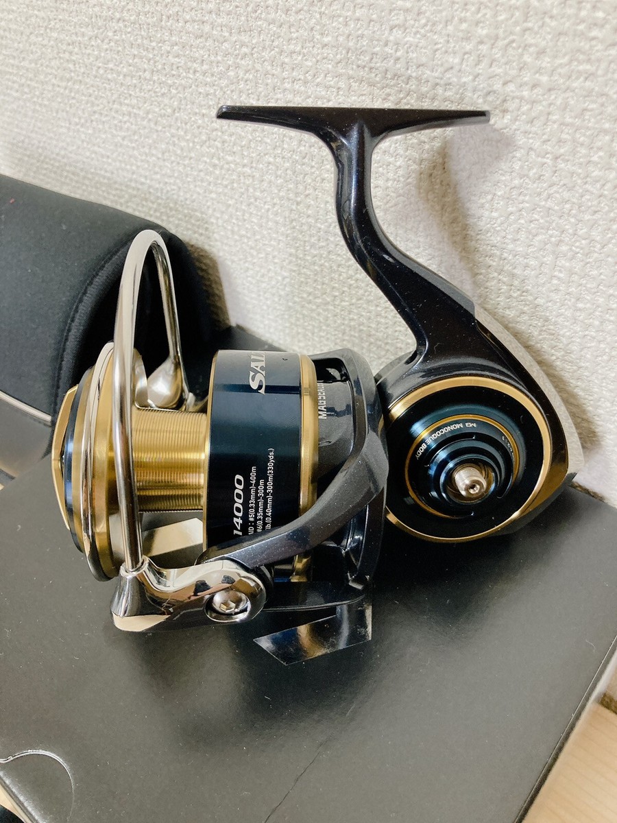 Daiwa Spinning Reel 20 SALTIGA 14000-XH 6.2:1 Saltwater