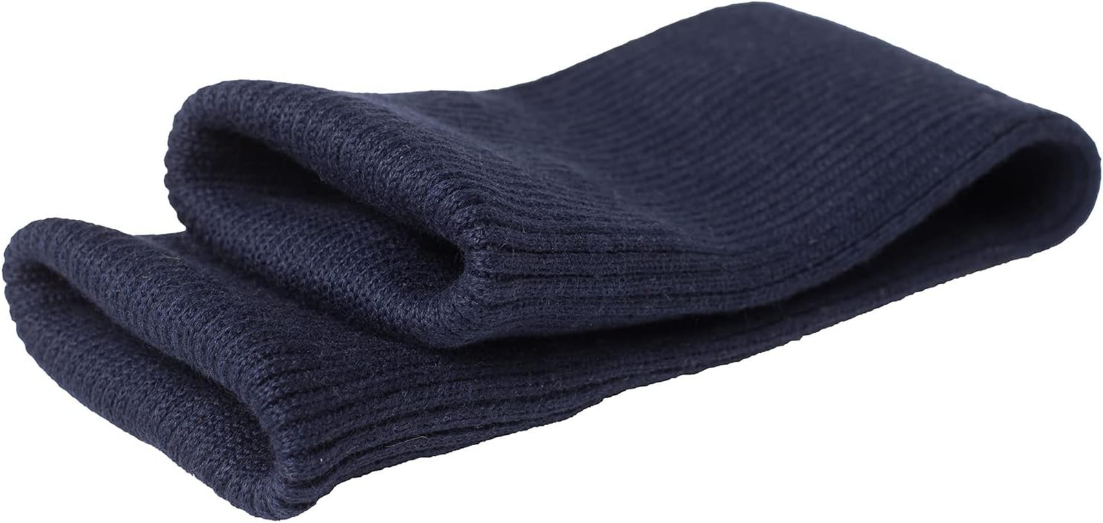 Ribbed Cuff Sewing Fabric for Adult Jackets in Navy Blue