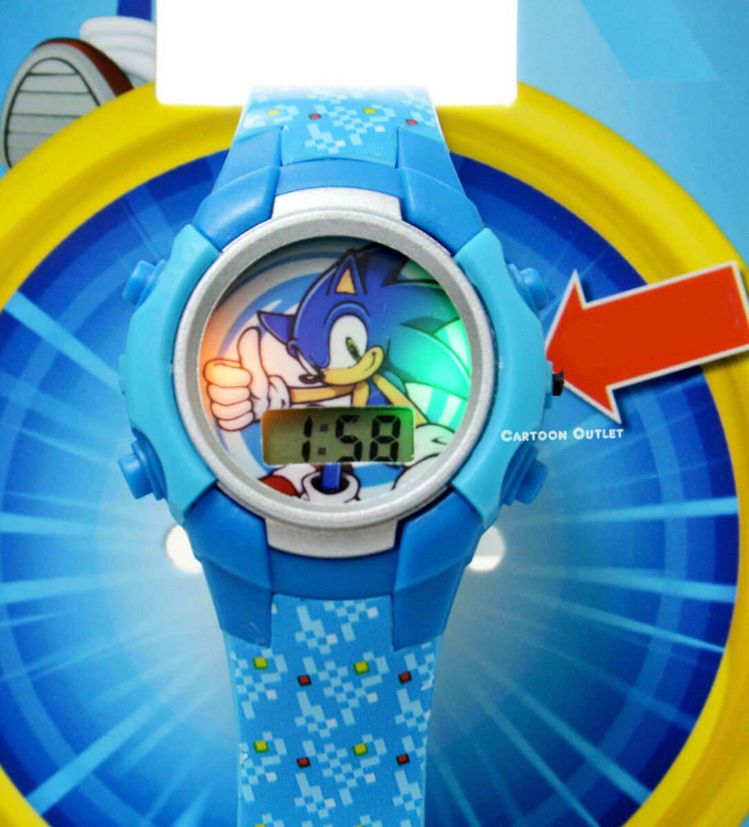 multitud Lima Stratford on Avon Sonic The Hedgehog Watch Kids Boys Digital Wristwatch Flashing Lights Reloj  Gift | eBay