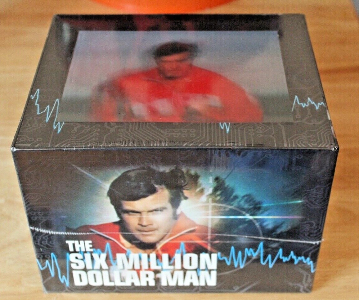 DVD SIX MILLION DOLLAR MAN COMPLETE SERIES 1-5 BIONIC TV
