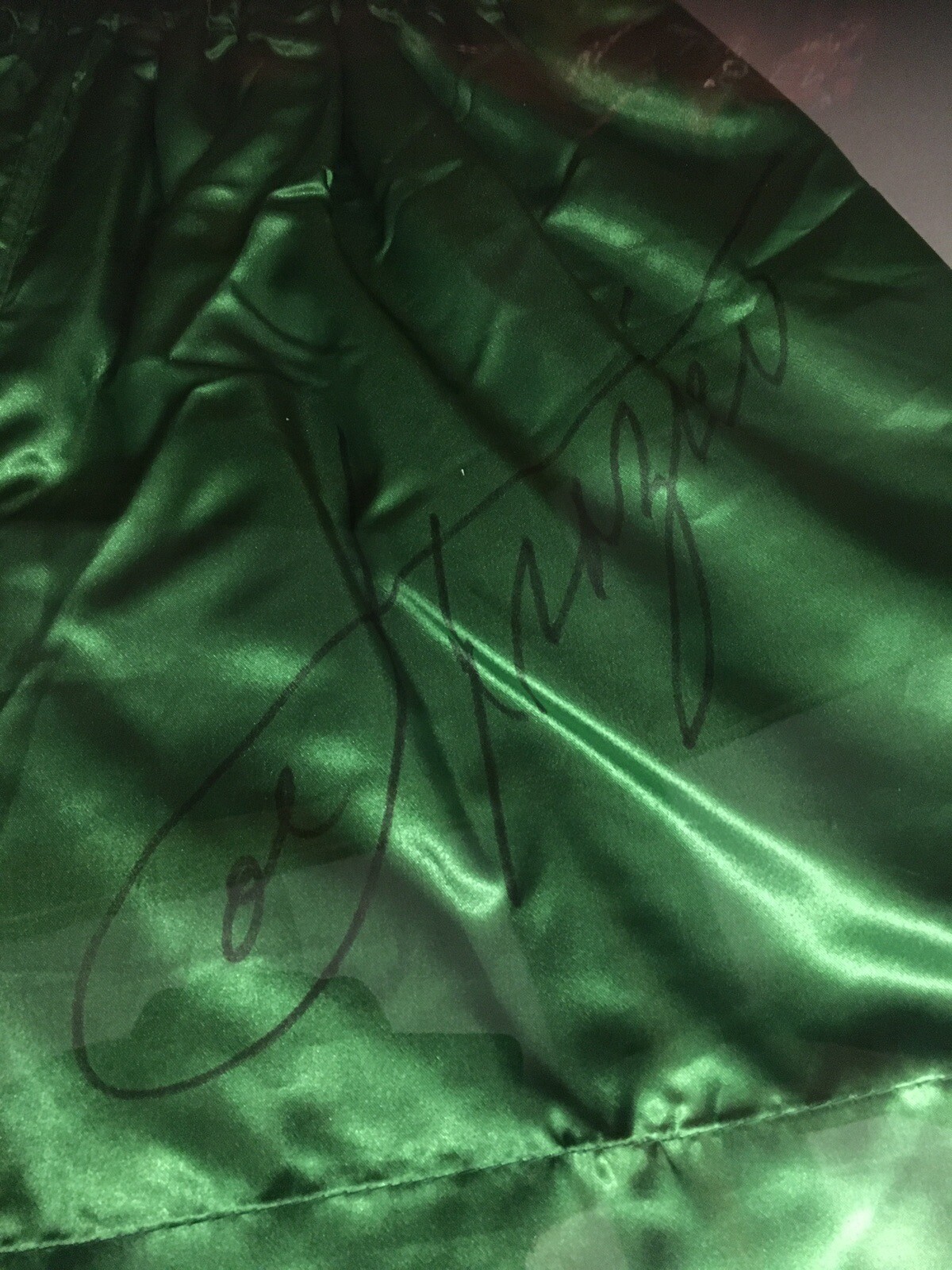 Joe Frazier Signed Framed Boxing Shorts eBay