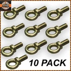 Seat Belt Harness Racing Eyelet Eye Bolt 1" Length 7/16 Thread UNF x10
