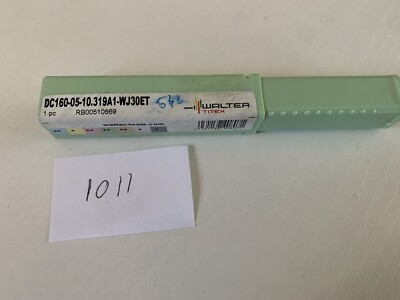 Walter Carbide Through Coolant Drill 13/32  DC160-05-10.319A1-WJ30ET 7377584