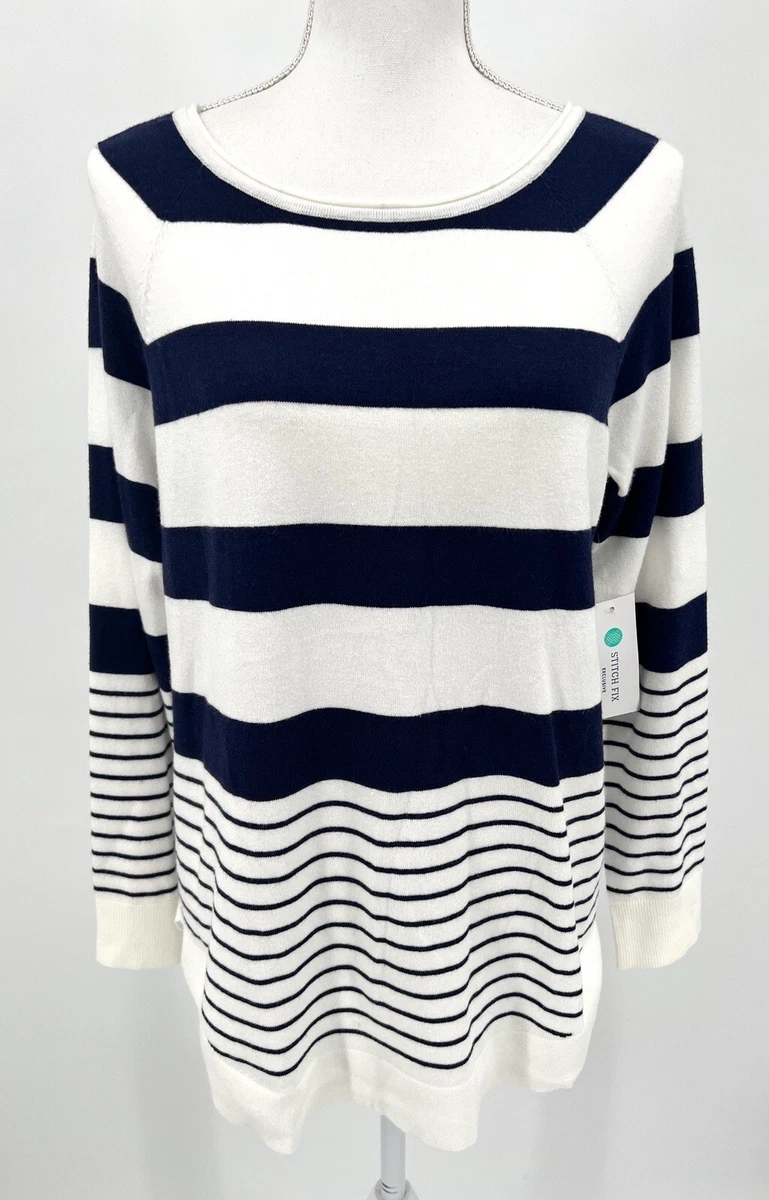 Pink clover valencia curved hem pullover clearance