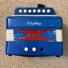 Schylling Kids Multicolor Accordion - One button fell inside