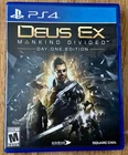 Sony PS4 Deus Ex Mankind Divided Day One Edition Square Enix Games