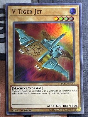 V-Tiger Jet - NM - LCKC-EN082 - 1st Edition - Ultra Rare - Yu-Gi-Oh! TCG