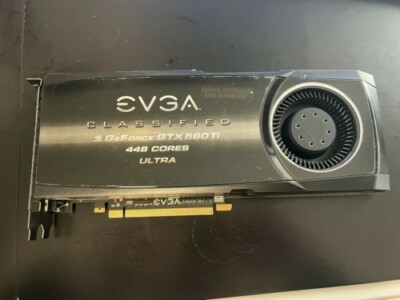 EVGA GeForce GTX 560 Ti 448 Cores Classified Ultra 1280MB GDDR5