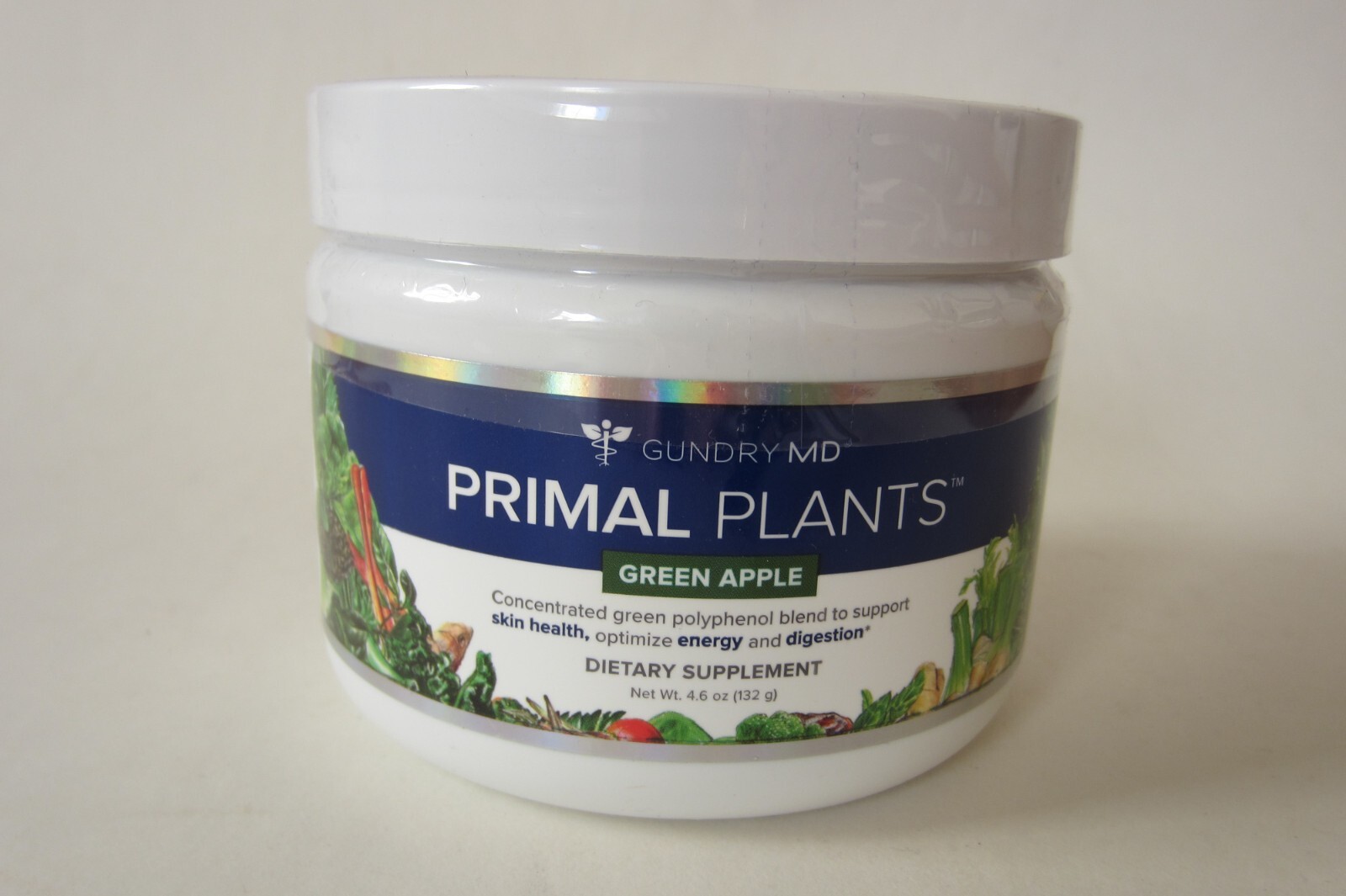Primal Plants Gundry MD Green Apple Dietary Supplement 4.6 oz NEW
