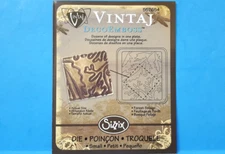 (1 PC) Sizzix Vintage Deco Emboss Die Cut, Small Forest Foliage, 557654, SIZZIX