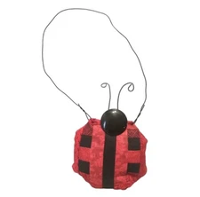 Ladybug Spring Mother's Day lady bug plush holiday Christmas ornament primitive