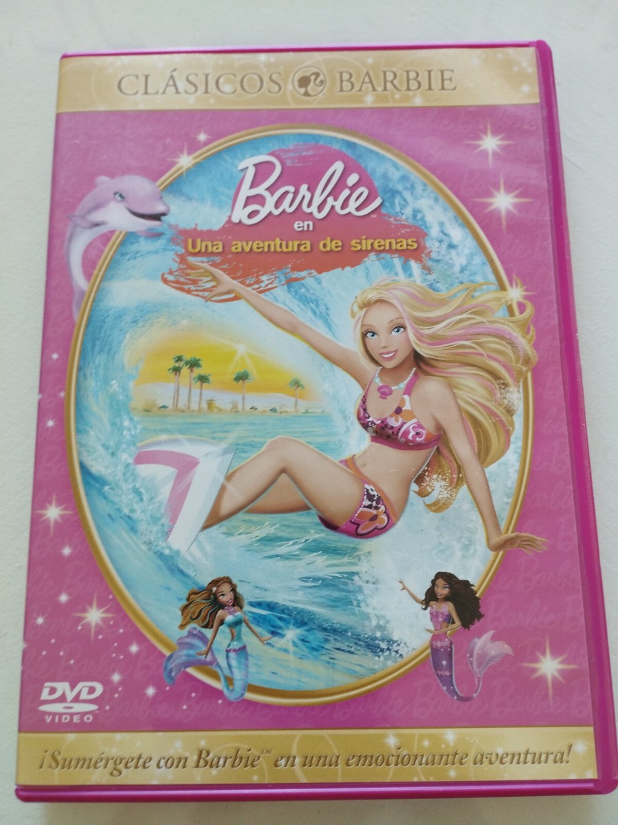Barbie Una Aventura de Sirenas Matel DVD Extras Region