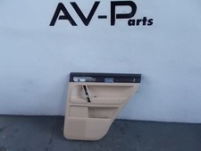 Original VW Touareg 7L Türpappe Türverkleidung hinten rechts Leder Beige