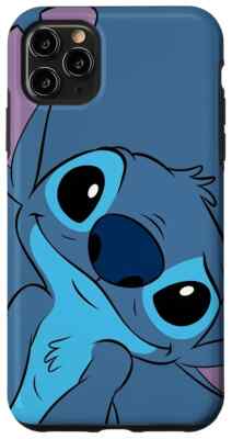 iPhone 11 Pro Max Disney Lilo and Stitch Cute Stitch Face Slate Gray Hülle