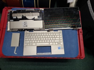 HP laptop parts lot model 13-bd0031hr broken and disassembled parts sold as is