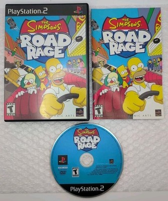 The Simpsons Road Rage (PlayStation 2 PS2) Complete w/ Registration - Clean 