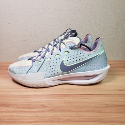 Nike Men's Size 10 Air Zoom GT Cut 3 Dreamers Sneakers Light Blue Athletic Shoe
