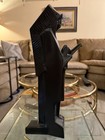 Frank Lloyd Wright Nakomis Black Porcelain Statue Sculpture — photo 3