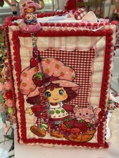 Strawberry Shortcake Junk Journal | Beaded Chain (Pocket Watch Style)