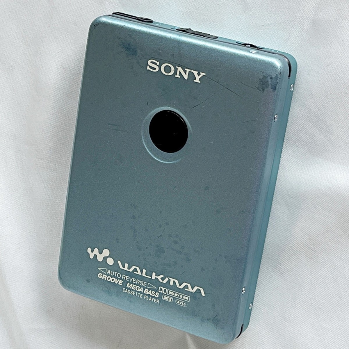 SONY WM-EX610 2000 Walkman Blue Vintage Cassette Player From Japan