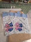 Disney Handmade Crocheted Top Kitchen Towels 14 "  Stitch & Angel Cotton New (2) — photo 1