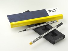 Montblanc Mine Rollerball / Fineliner Refill 2 pezzi giallo medio nuovo imballo originale