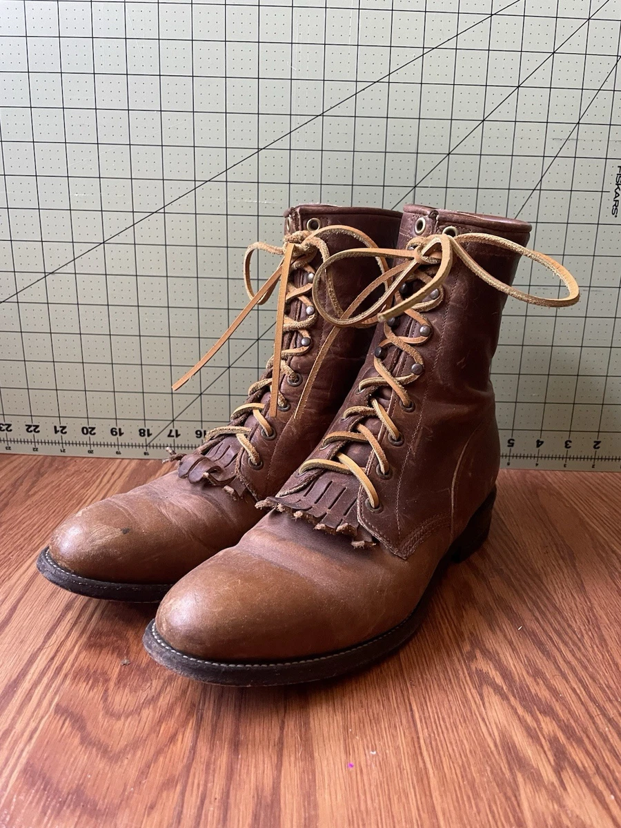 Justin Boots Brown Western Boots for Men for Sale | Shop New