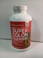Health Plus Super Colon Cleanse Herbal Supplement - 480 Capsule-04/2027