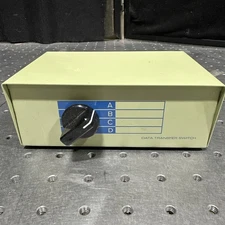 Data Transfer Switch, 4-port RJ45 network switch box.