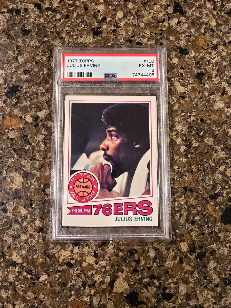 トレーディングカード PSA 6 - Julius Erving - 1977 Topps