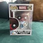 Funko POP! Marvel Deadpool as Bob Ross #319 Vinyl Figure