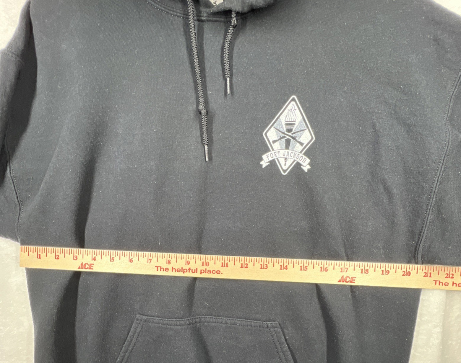 FT Jackson Basic Training "Roughnecks" Black Heav… - image 4