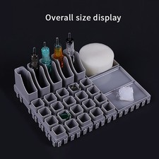 Removable Multi-Functional Grey Tattoo Ink Cup Holder Professional Artist Tool