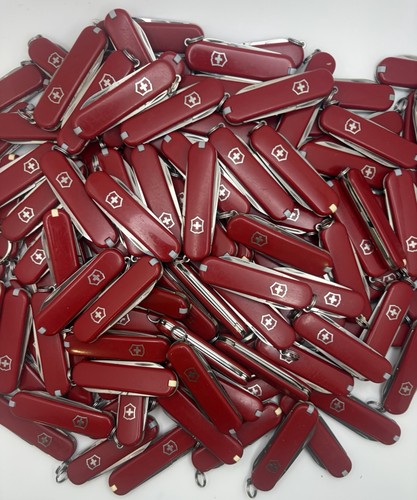 Swiss Army Knife Victorinox 58mm Pocket Knife Classic SD Red Random Pick Clean