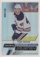 2020-21 Upper Deck Synergy Rookie Journey Away 577/899 Tyler Benson #RJ-TB 4ts