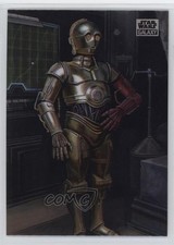 2025 Topps Chrome Star Wars Galaxy Power of the Force C-3PO #POW-5
