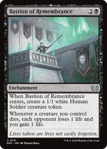 Bastion of Remembrance #131 - Commander: Duskmourn: House of Horror
