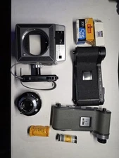 Mamiya 23 Standard Press 6x7, 6x9 Back,sekor 90mm 3.5 Lens Medium Format Camera