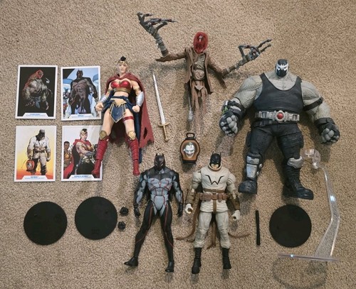 McFarlane DC Multiverse Batman: Last Knight On Earth COMPLETE SET + Bane BAF