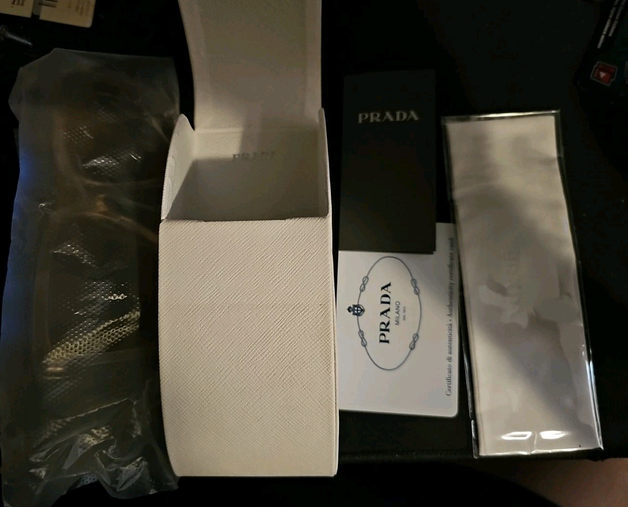 Prada Women's SPR24Z-F Cat Eye Sunglasses 57mm 140 2N