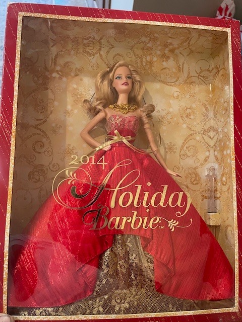 2014 holiday barbie nib new condition