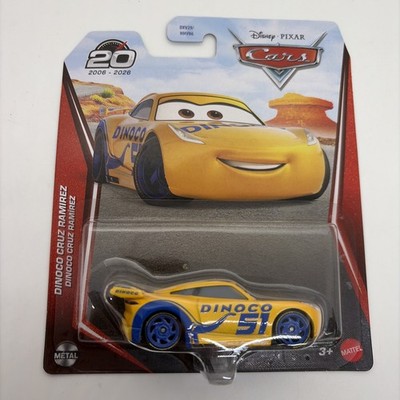 Disney Pixar Cars Cruz Ramirez Dinoco 20th Anniversary Special Limited Edition