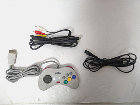 Sega Saturn White Console  Christmas Nights Winter Limited Edition Box Manual