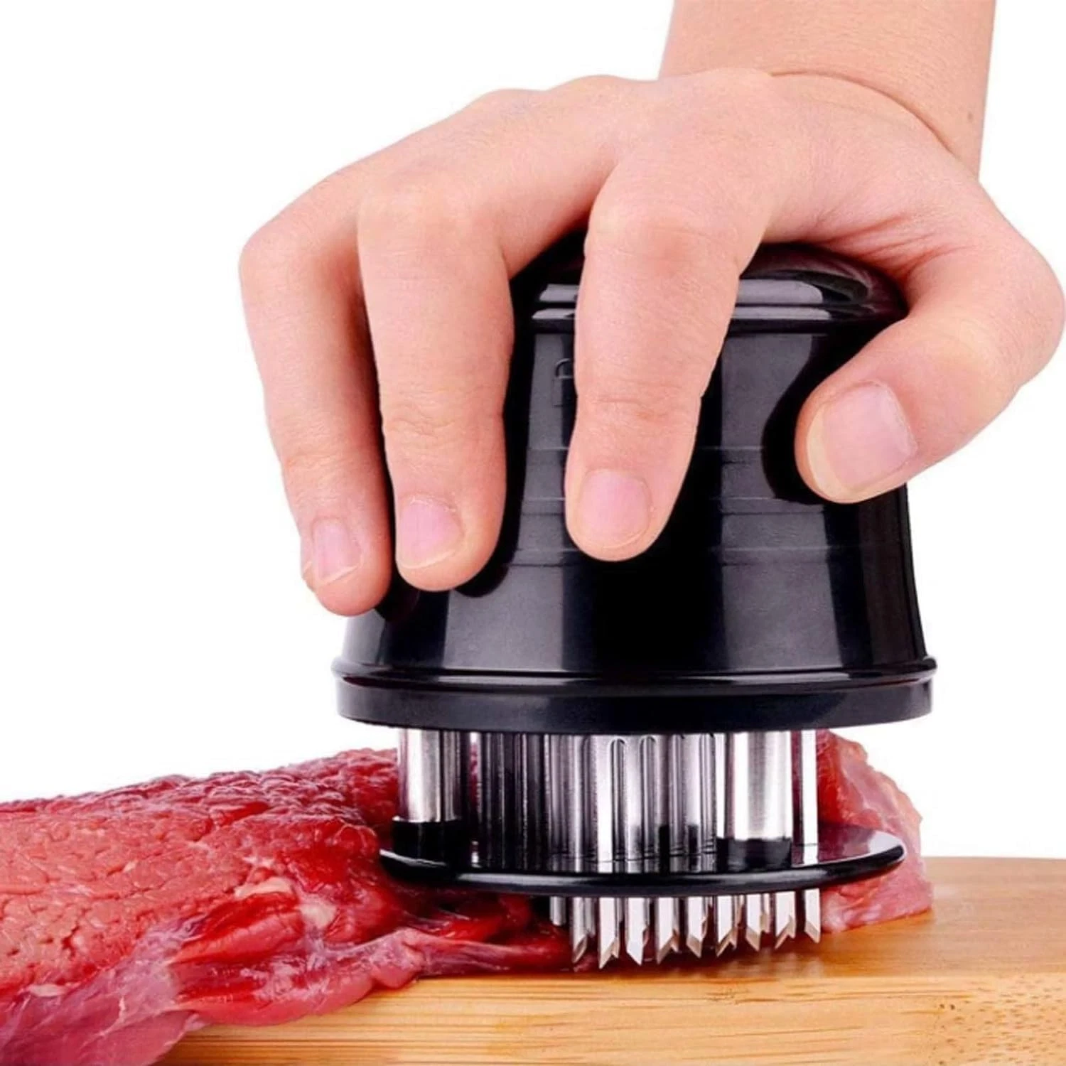 Professional Needle Meat Tenderizer - 56 Stainless Steel Blades Meat Tenderiz...