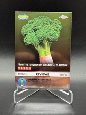 2025 Topps Chrome SpongeBob Live Action Broccoli #BB-2 Kelp Reviews