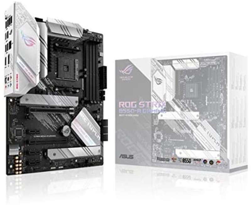 ASUS AMD B550 with Socket AM4 compatible motherboard ATX B550-A GAMING F/S Track